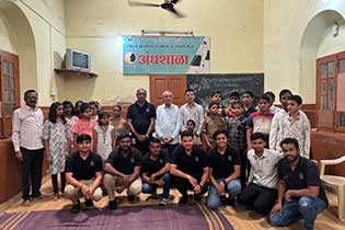 donation for Blind School