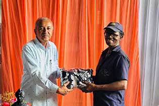 donation for Blind School
