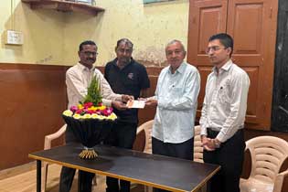 donation for Blind School